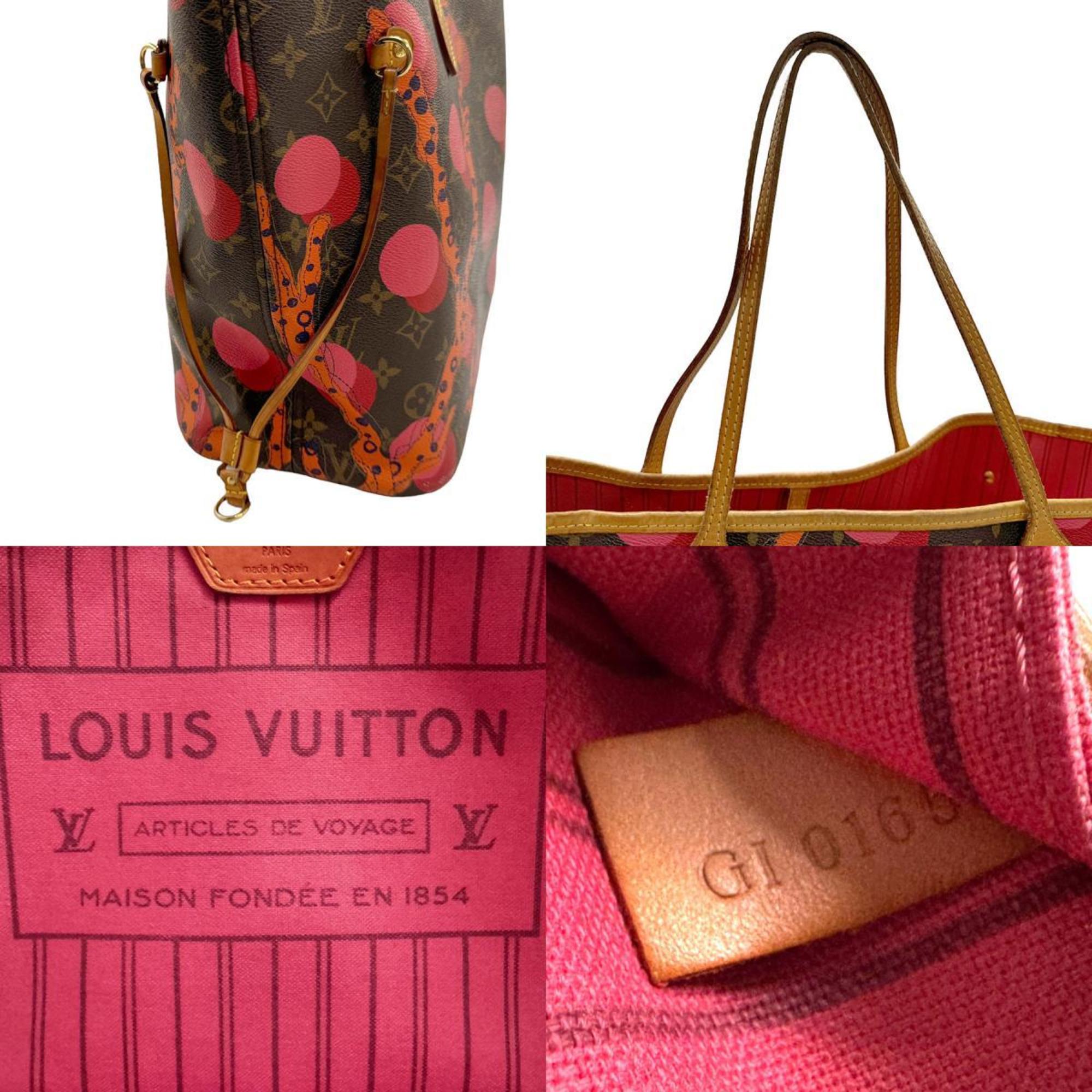 Louis Vuitton LOUIS VUITTON Shoulder Bag Tote Monogram Ramage Neverfull MM Canvas Brown Multicolor Women's M41603 z2124