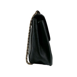 Chloé Chloe Shoulder Bag Elsie Leather Black Women's N0255