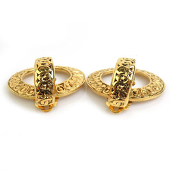 CHANEL Metal Gold Earrings for Women e59049a