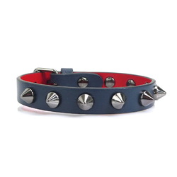 Christian Louboutin bracelet leather metal navy women's r10131g