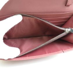 BALLY Shoulder Wallet Leather Pink Women's r10123k