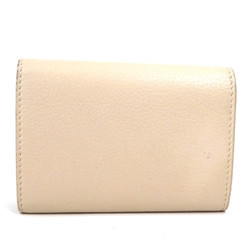 Saint Laurent SAINT LAURENT key case leather light beige men's women's h30459g