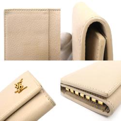 Saint Laurent SAINT LAURENT key case leather light beige men's women's h30459g