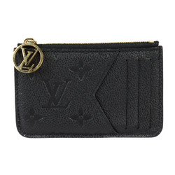 LOUIS VUITTON Louis Vuitton Porte Carte Romy Wallet/Coin Case M81883 Monogram Empreinte Black Coin Purse Business Card Case/Card Fragment