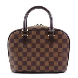 Louis Vuitton LOUIS VUITTON Handbag Damier Saria Canvas Brown Gold Women's N51286 e59056a