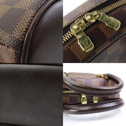 Louis Vuitton LOUIS VUITTON Handbag Damier Saria Canvas Brown Gold Women's N51286 e59056a