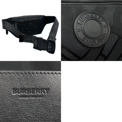 Burberry Waist Bag Body Nylon Black Men's z2109