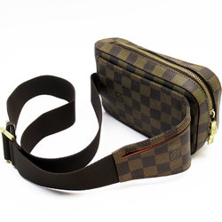 Louis Vuitton LOUIS VUITTON Body Bag Damier Geronimos Canvas Brown Gold Men's Women's N51994 w0637a