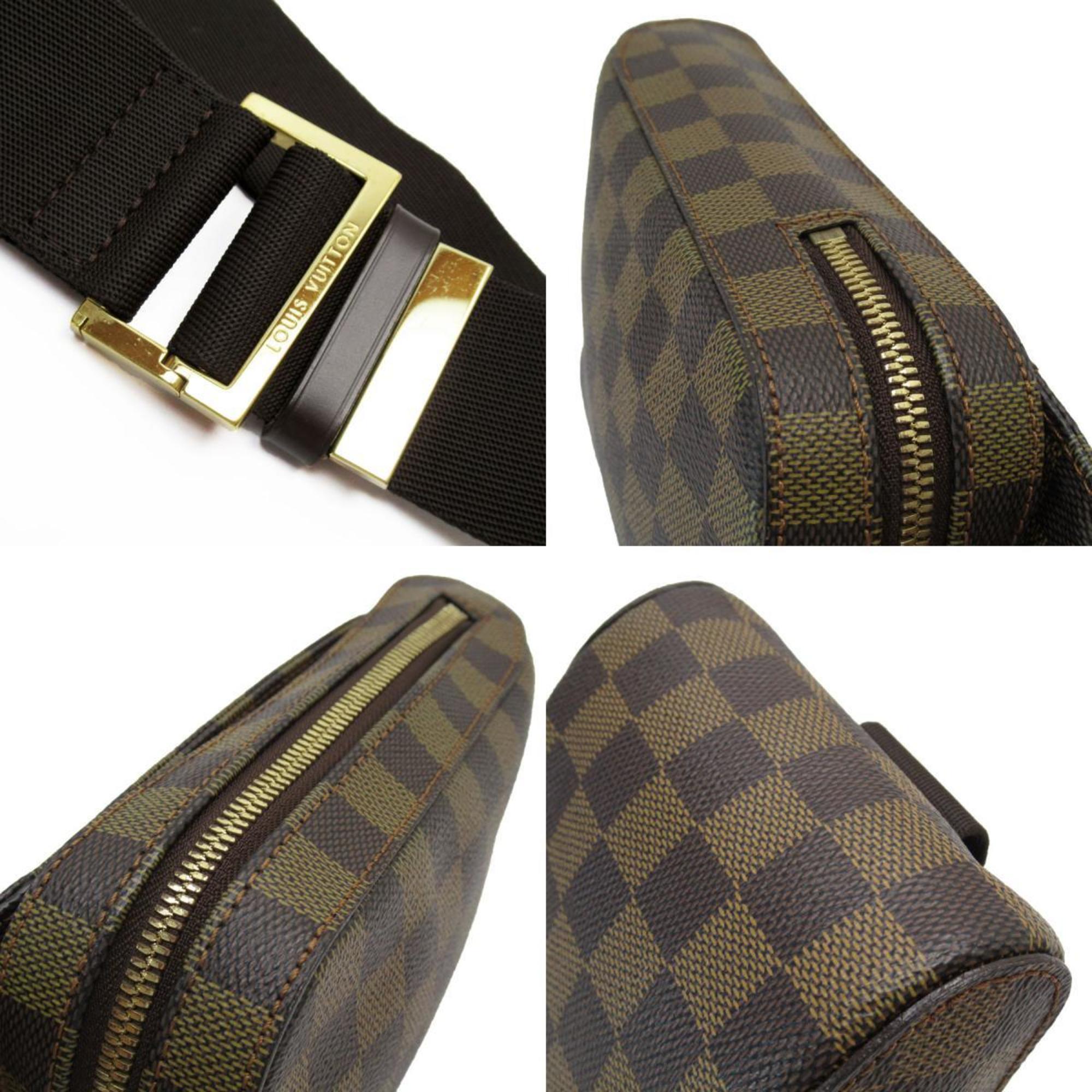 Louis Vuitton LOUIS VUITTON Body Bag Damier Geronimos Canvas Brown Gold Men's Women's N51994 w0637a