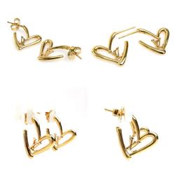 Louis Vuitton LOUIS VUITTON Earrings Fall in Love PM Metal Gold Women's M00463 h30469k