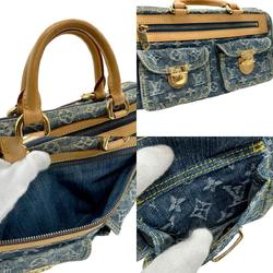 Louis Vuitton LOUIS VUITTON Handbag Monogram Denim Neo Speedy Blue Women's M95019 z2135