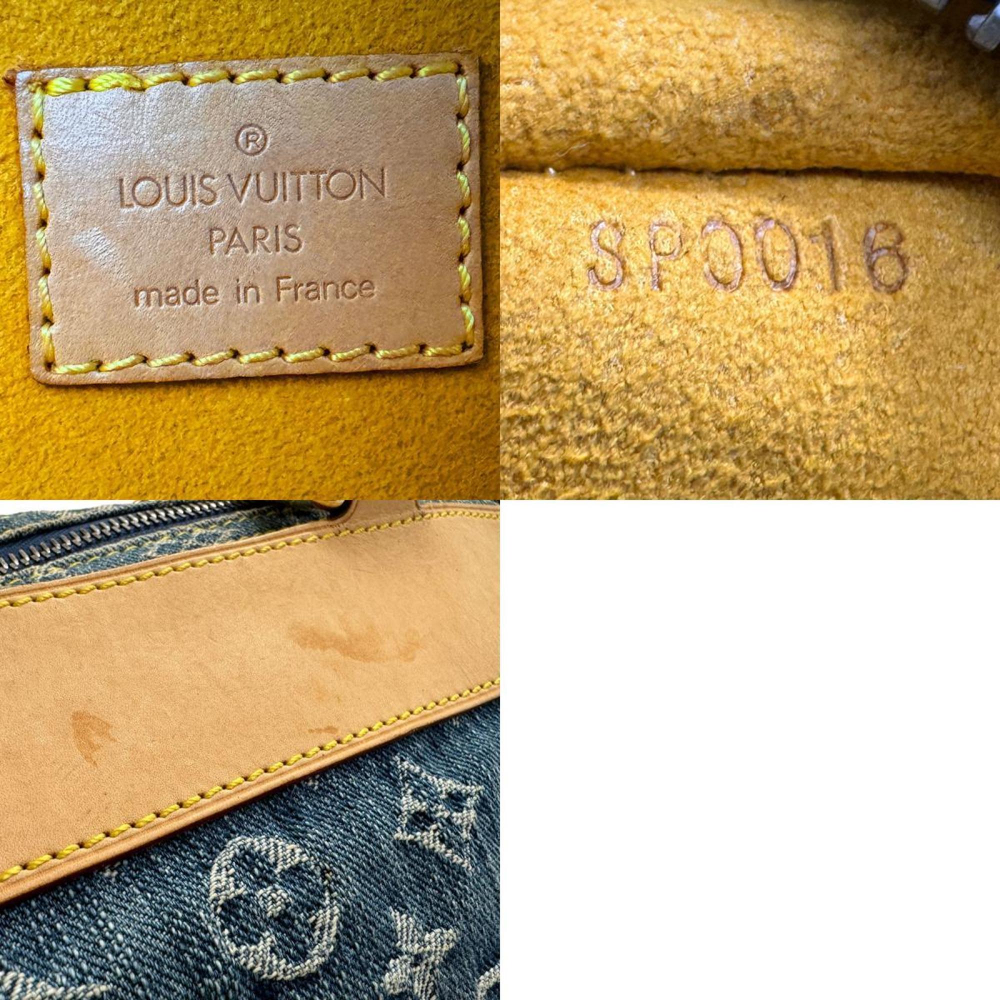 Louis Vuitton LOUIS VUITTON Handbag Monogram Denim Neo Speedy Blue Women's M95019 z2135