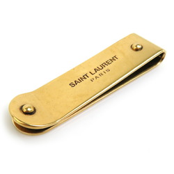 Saint Laurent SAINT LAURENT Money Clip Metal Gold Men's r10136k