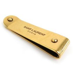 Saint Laurent SAINT LAURENT Money Clip Metal Gold Men's r10136k