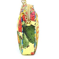 Dolce & Gabbana Shoulder Bag Canvas Multicolor Gold Women's e59036g