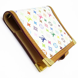 Louis Vuitton LOUIS VUITTON Notebook Cover Monogram Multicolor Agenda PM Blanc Gold Women's R20896 w0648a