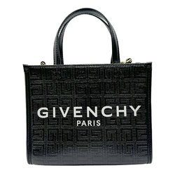 Givenchy handbag shoulder bag leather black gold women's z2200