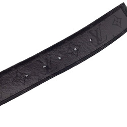 LOUIS VUITTON Louis Vuitton Monogram Eclipse Reverse Santur 90 LV Circle M0286 JJ2230 Leather Canvas Belt belt Men's Women's