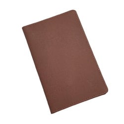 LOUIS VUITTON Louis Vuitton Taiga Pass Case Brown Leather Business Card Holder/Card Cover Item Men's Women's