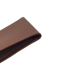 LOUIS VUITTON Louis Vuitton Taiga Pass Case Brown Leather Business Card Holder/Card Cover Item Men's Women's