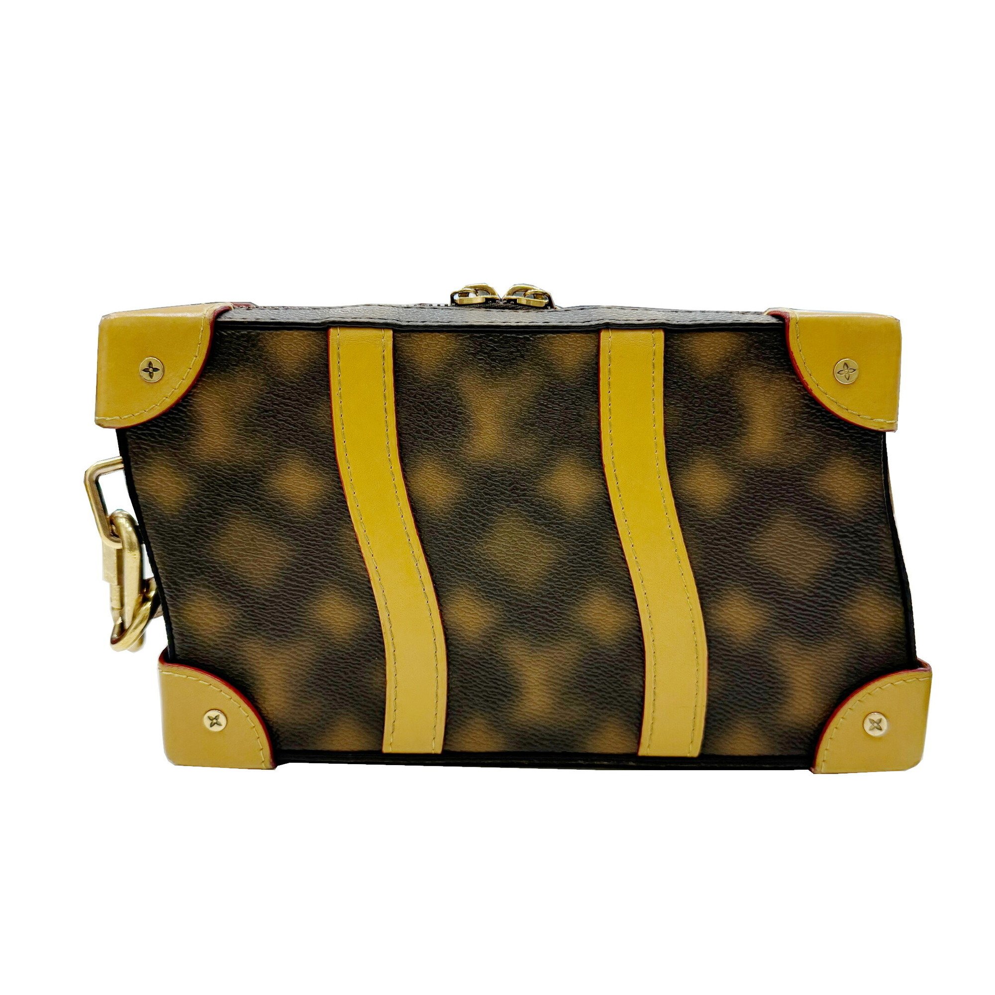 LOUIS VUITTON Soft Trunk M81580 RFID IC Chip This Is Not Monogram Leather Shoulder Bag for Men and Women