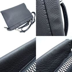 FENDI Peekaboo Fit Medium 7V06 2Way Bag Leather Grey 351579