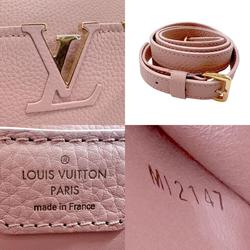 LOUIS VUITTON Handbag Shoulder Bag Capucines PM Leather Light Pink Gold Women's M54664 z2123