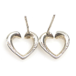 Tiffany & Co. Heart Earrings, Silver 925, Silver, Women's, H30461K