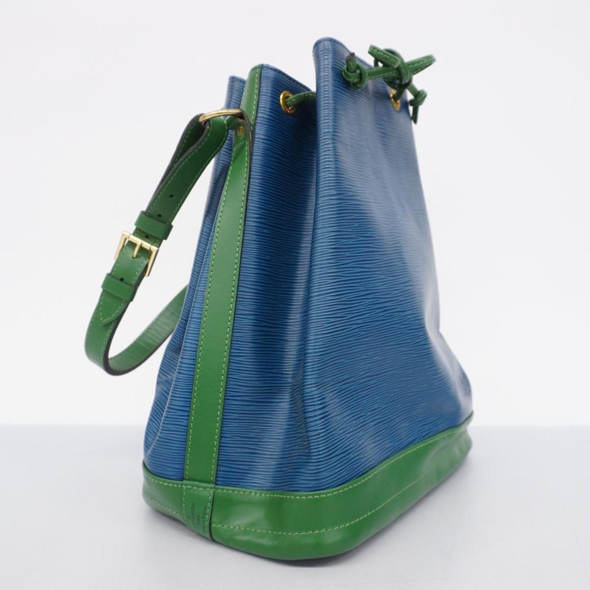 Louis Vuitton Shoulder Bag Epi Noe M44044 Toledo Blue Borneo Green Ladies