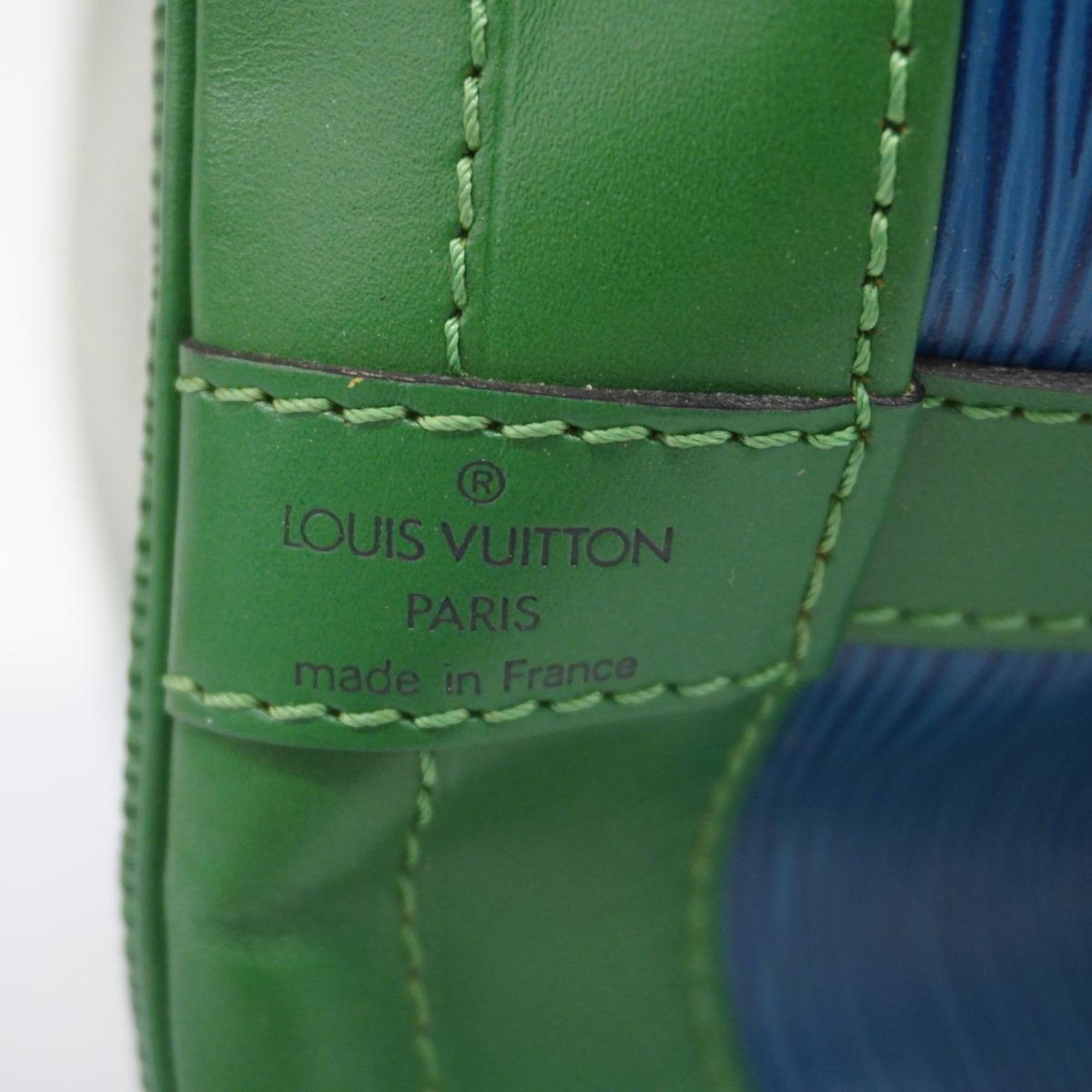 Louis Vuitton Shoulder Bag Epi Noe M44044 Toledo Blue Borneo Green Ladies