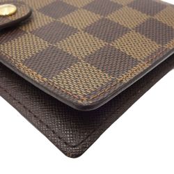 LOUIS VUITTON Louis Vuitton Damier Notebook Cover R20700 Agenda PM Ebene 180722