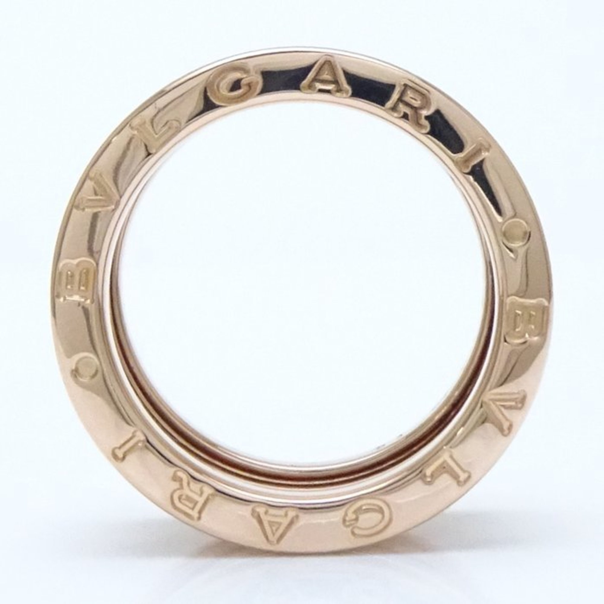 BVLGARI B.zero1 Ring 3 Bands S #53 K18PG Pink Gold 292383