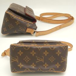 LOUIS VUITTON Louis Vuitton Monogram Vivacite PM M51165 Shoulder Bag Brown 252071