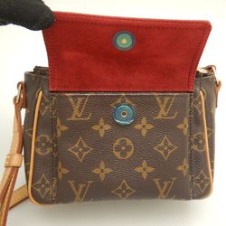 LOUIS VUITTON Louis Vuitton Monogram Vivacite PM M51165 Shoulder Bag Brown 252071