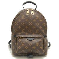 LOUIS VUITTON Louis Vuitton Monogram Palm Springs Backpack PM M44871 Brown 252093