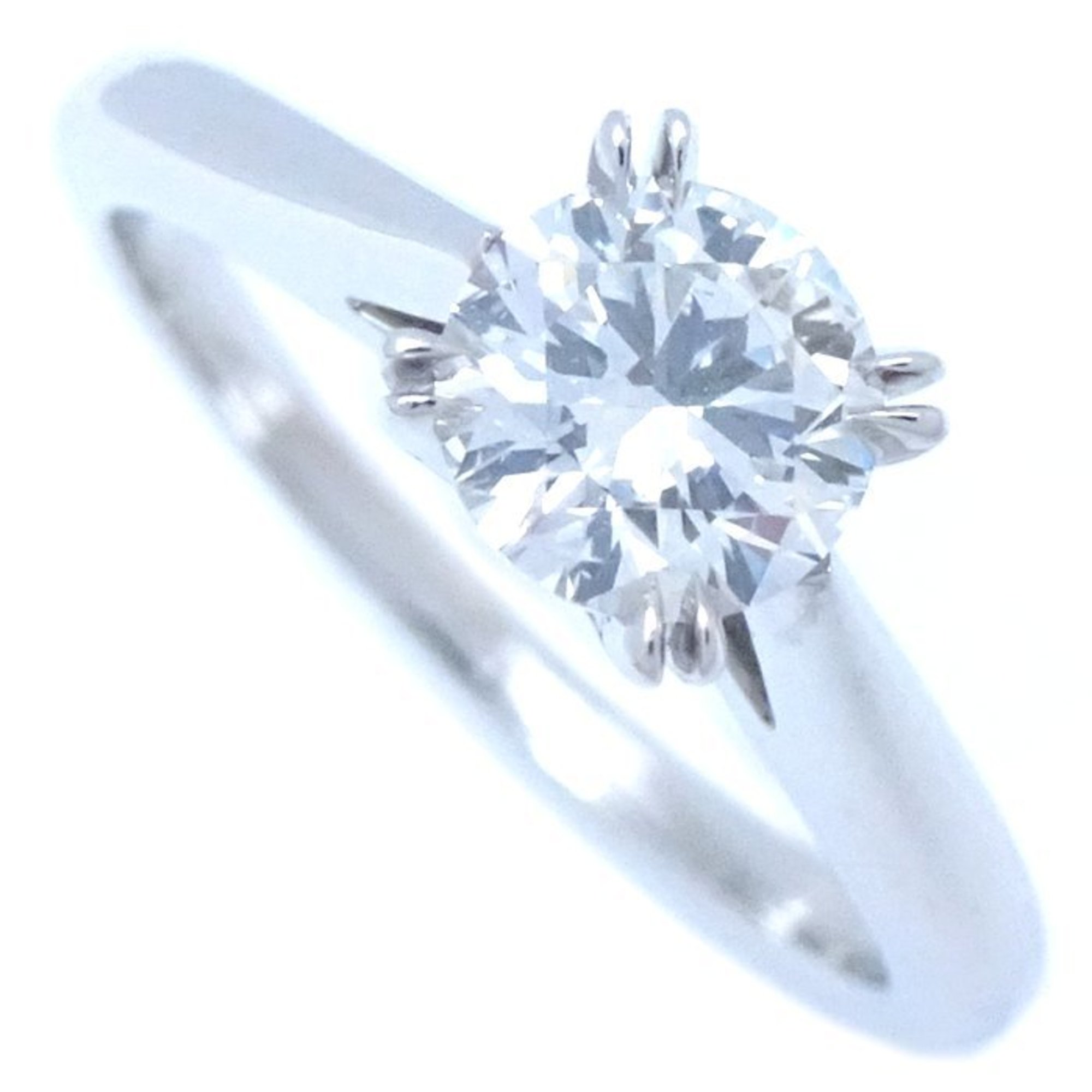 HARRY WINSTON Harry Winston Solitaire Ring Single Diamond 0.51ct E.VS2.3Excellent Pt950 Platinum 292359