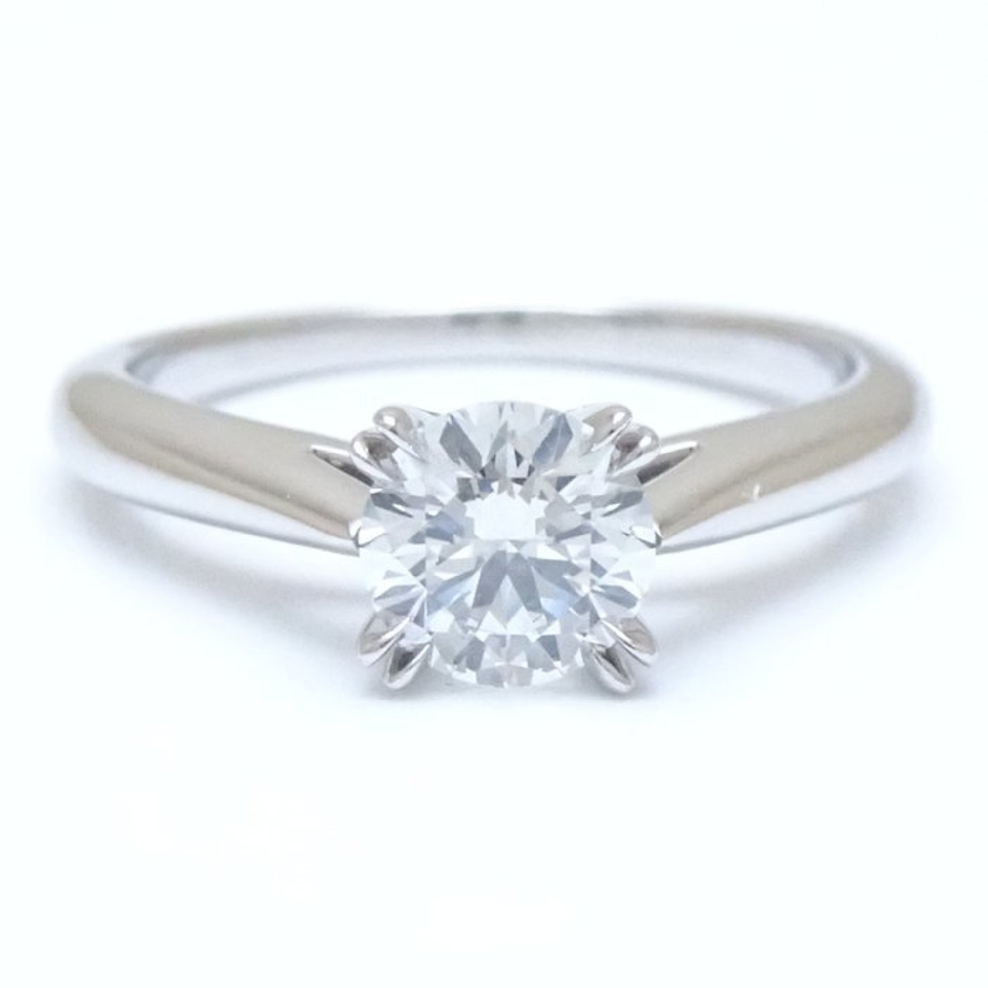 HARRY WINSTON Harry Winston Solitaire Ring Single Diamond 0.51ct E.VS2.3Excellent Pt950 Platinum 292359