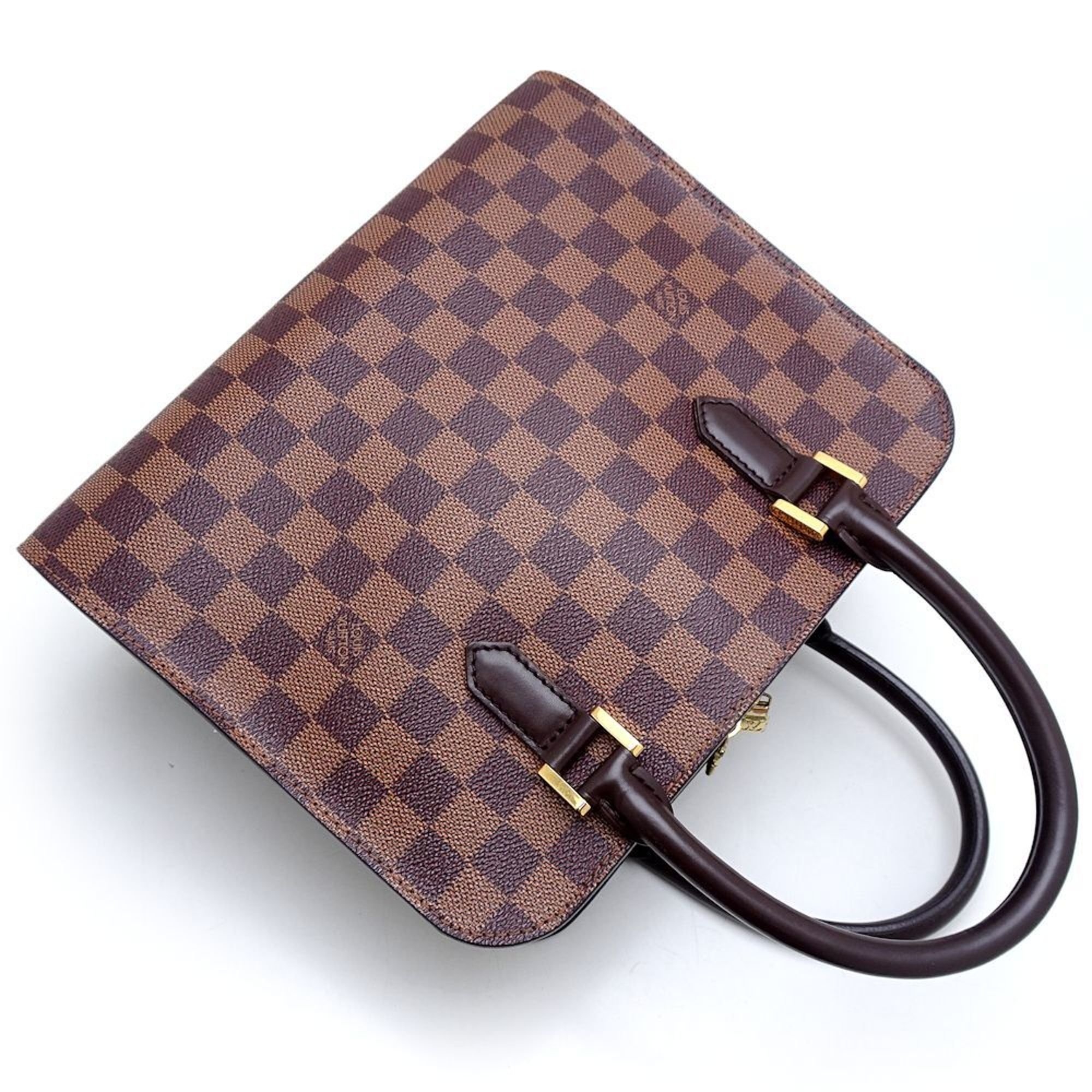 LOUIS VUITTON Louis Vuitton Damier Triana N51155 Handbag Ebene 351634