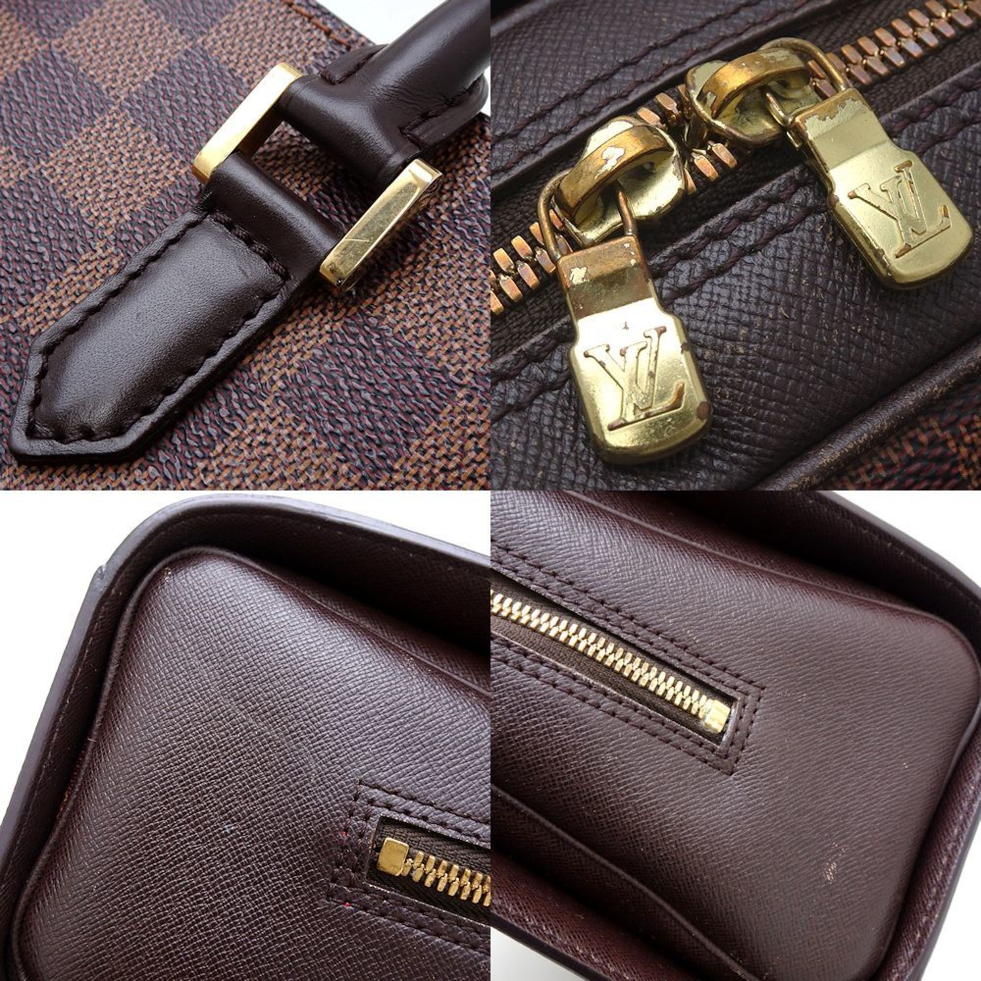 LOUIS VUITTON Louis Vuitton Damier Triana N51155 Handbag Ebene 351634