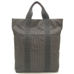 HERMES Hermes Air Line Cabas Tote Bag Nylon Grey 252111