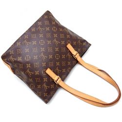 LOUIS VUITTON Louis Vuitton Monogram Cabas Piano M51148 Tote Bag Brown 351632