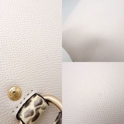 COACH F88234 Tote Bag Embossed Leather x White Outlet 351572