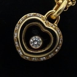 Chopard Happy Diamond Heart Necklace 799008-0001 K18YG Yellow Gold 292366