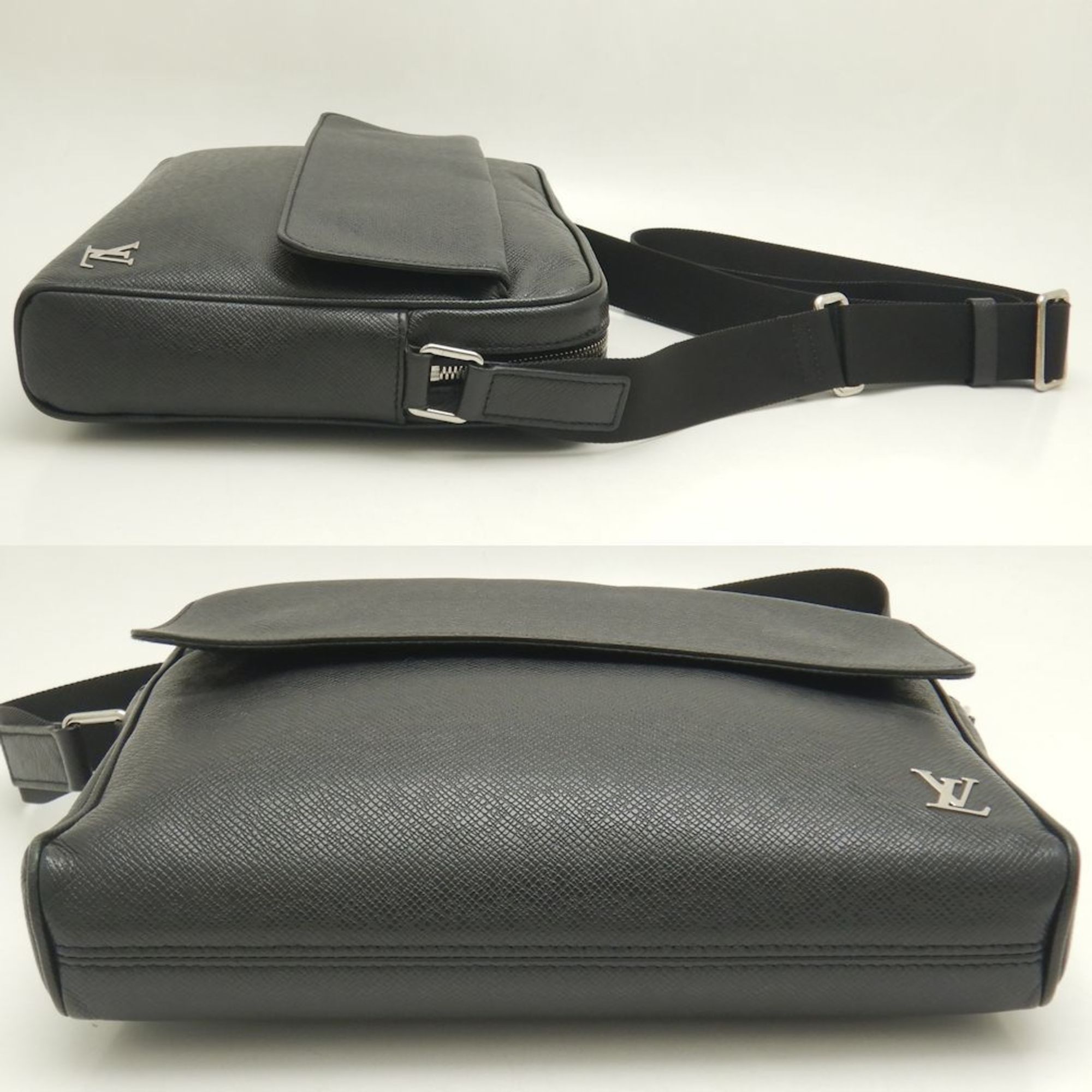 LOUIS VUITTON Louis Vuitton Taiga Alex M30260 Bag Noir 252094