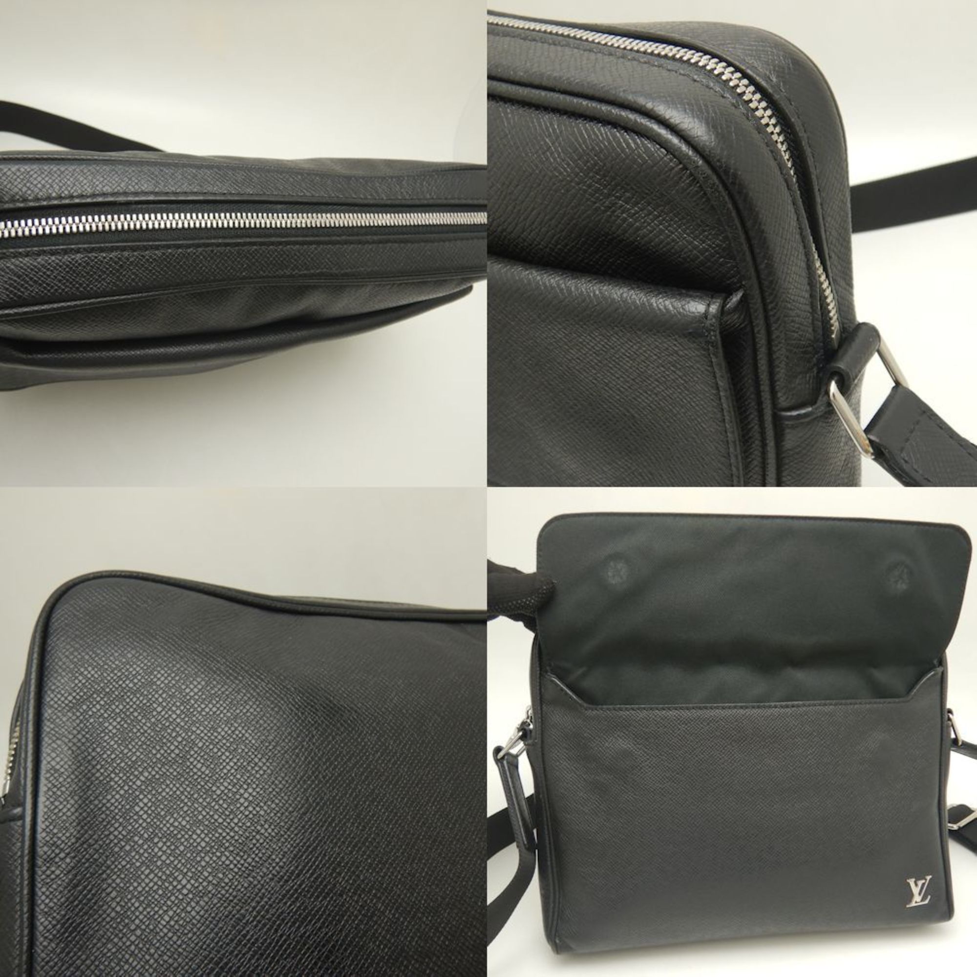 LOUIS VUITTON Louis Vuitton Taiga Alex M30260 Bag Noir 252094