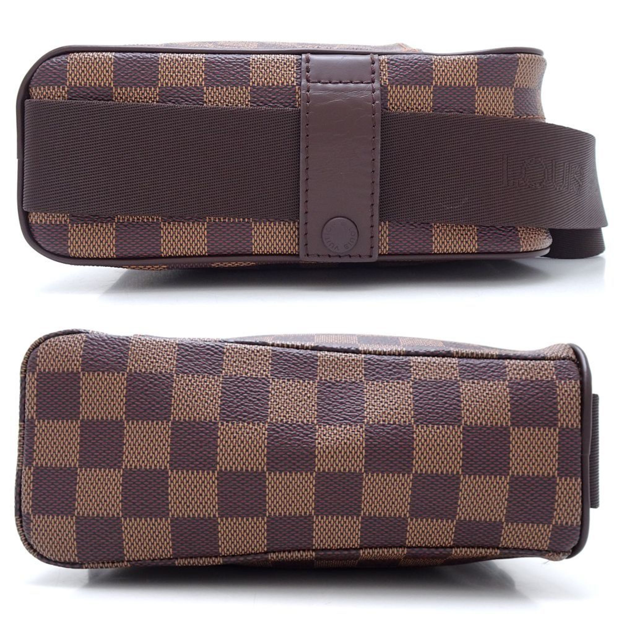 LOUIS VUITTON Damier Olaf PM N41442 Shoulder Bag for Men and Women, Ebene 351635