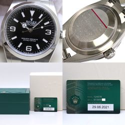 ROLEX Rolex Explorer 1 124270 Random Number Stainless Steel Men's 39575 Watch