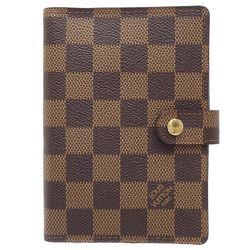 LOUIS VUITTON Louis Vuitton Damier Notebook Cover R20700 Agenda PM Ebene 180720