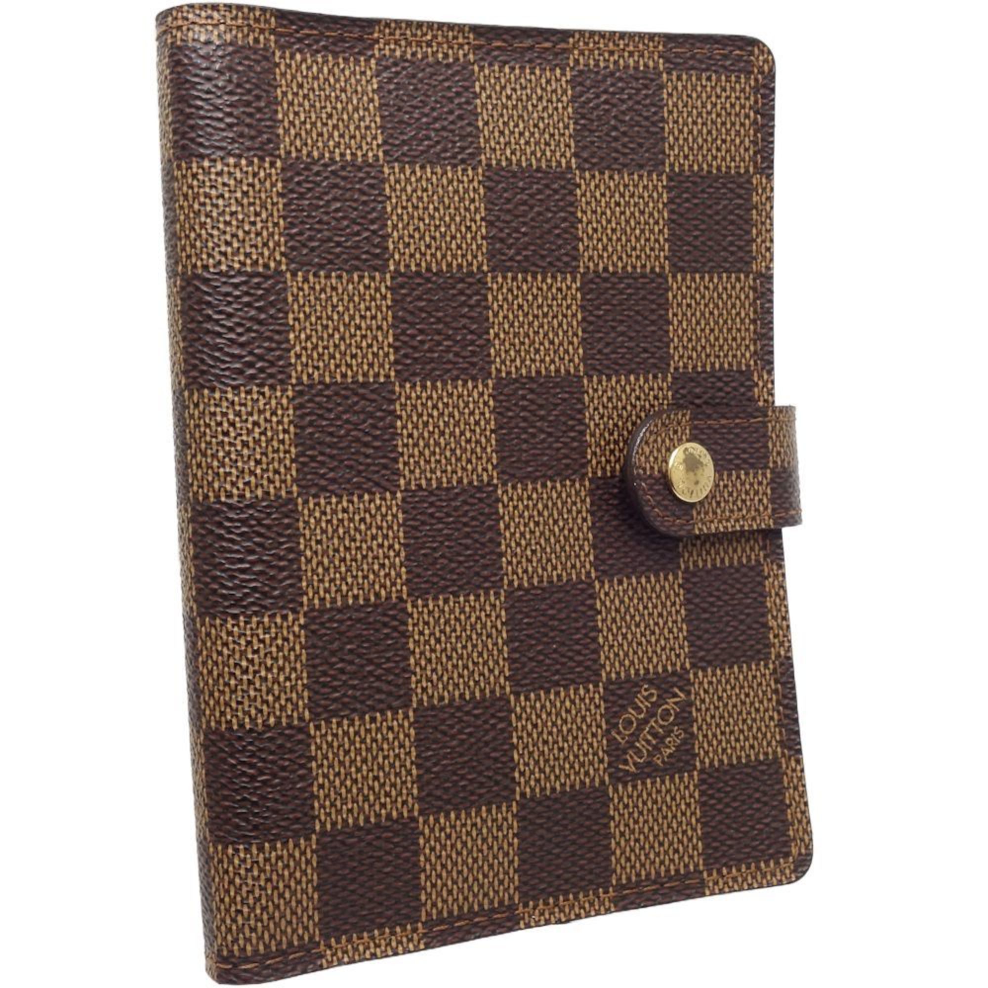 LOUIS VUITTON Louis Vuitton Damier Notebook Cover R20700 Agenda PM Ebene 180720