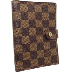 LOUIS VUITTON Louis Vuitton Damier Notebook Cover R20700 Agenda PM Ebene 180720